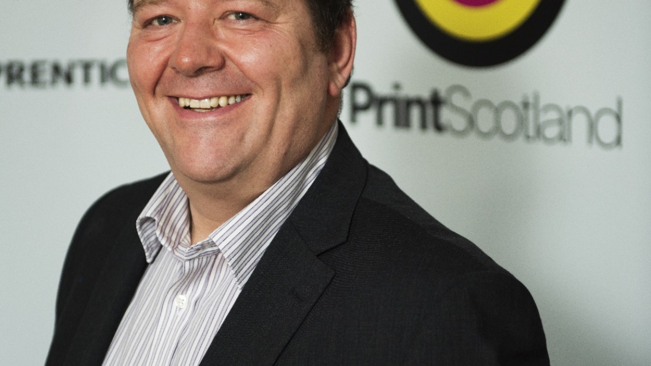 Garry Richmond was appointed Print Scotland director last year