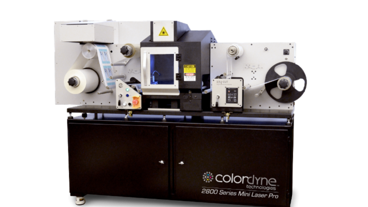  2800 Series Mini Laser Pro is described as a ‘turnkey solution’ designed for entry-level and mid-volume label production