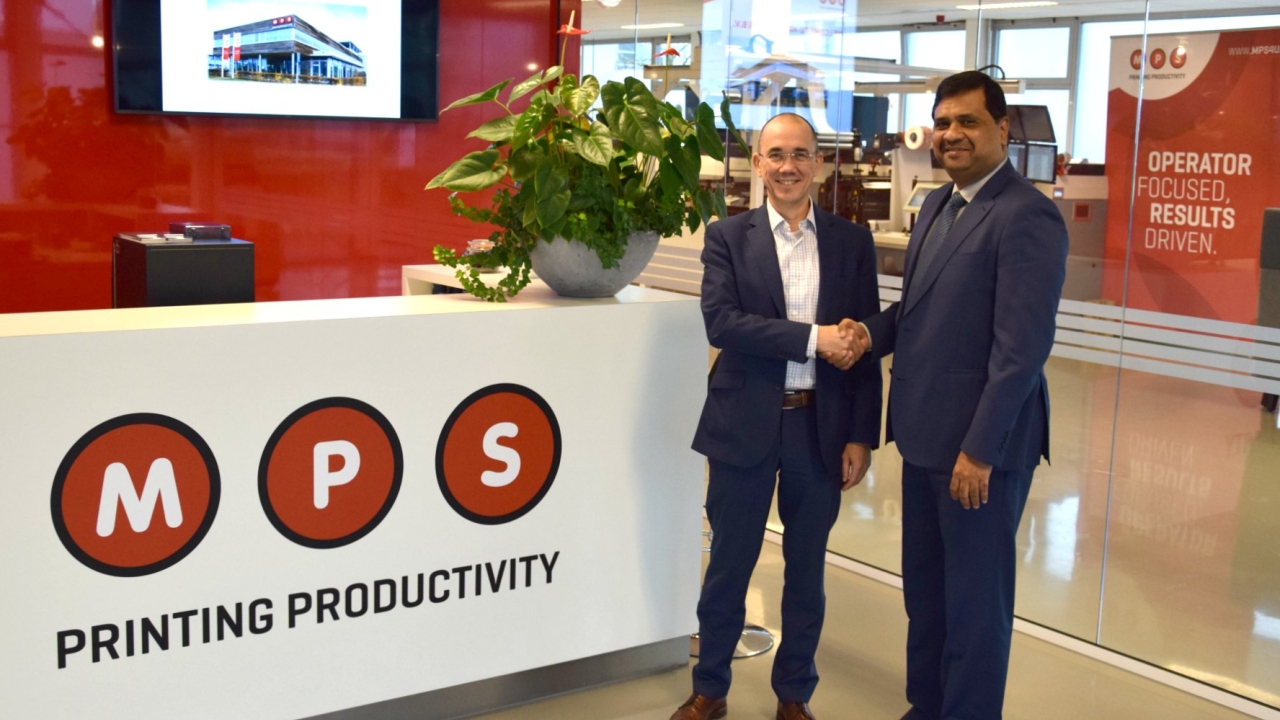 MPS commercial director Eric Hoendervangers (left) and Kafil Shaikh (right), K-Group CEO