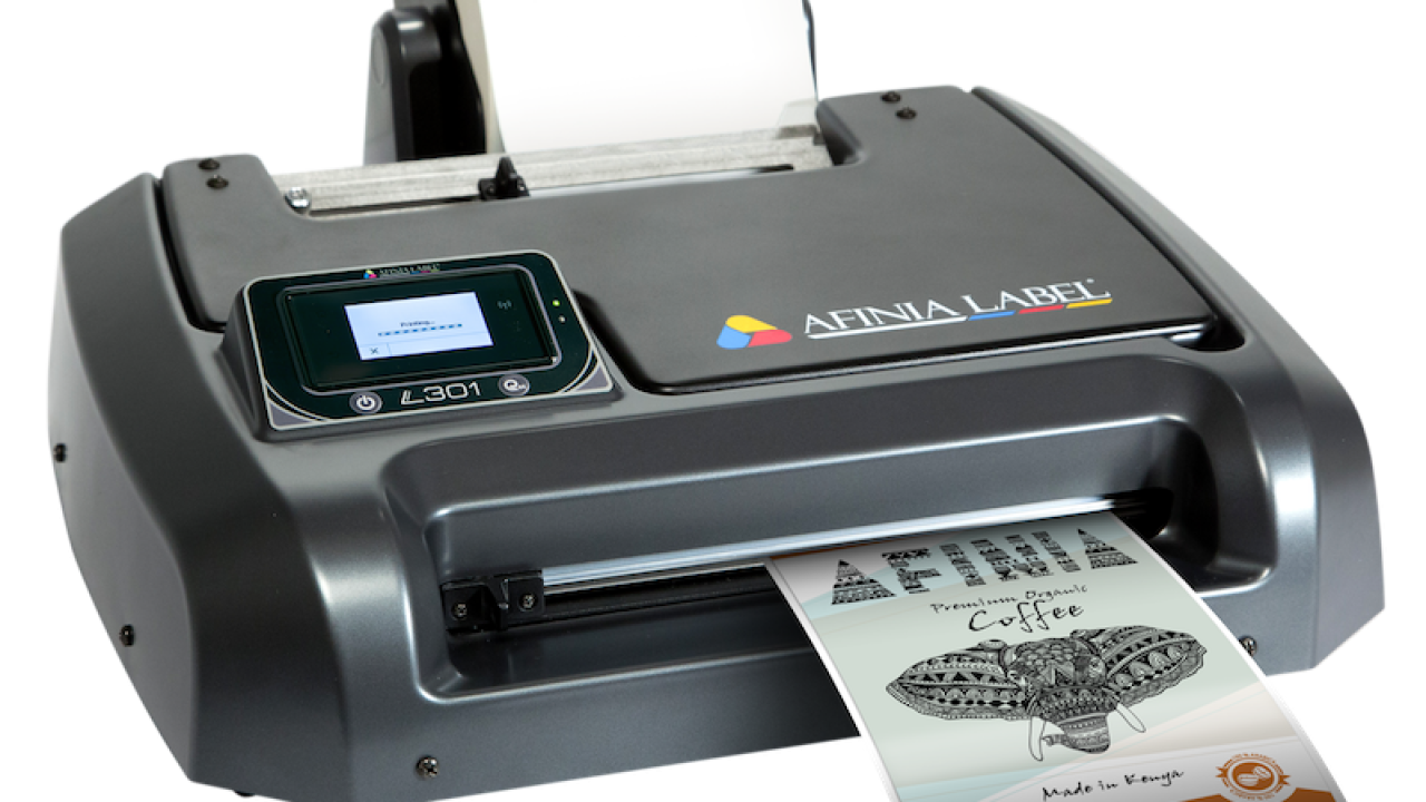 L301 is based upon a HP thermal inkjet printing platform that prints labels up to 6in wide, or up to 8.5in wide, with an optional unwinder