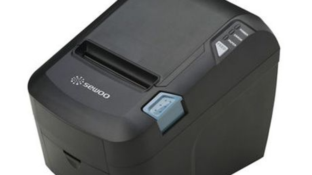 Sewoo has certified the use of MAXStick Products labels on three of the company's thermal label printers, including the SLK-T32EB II (pictured)