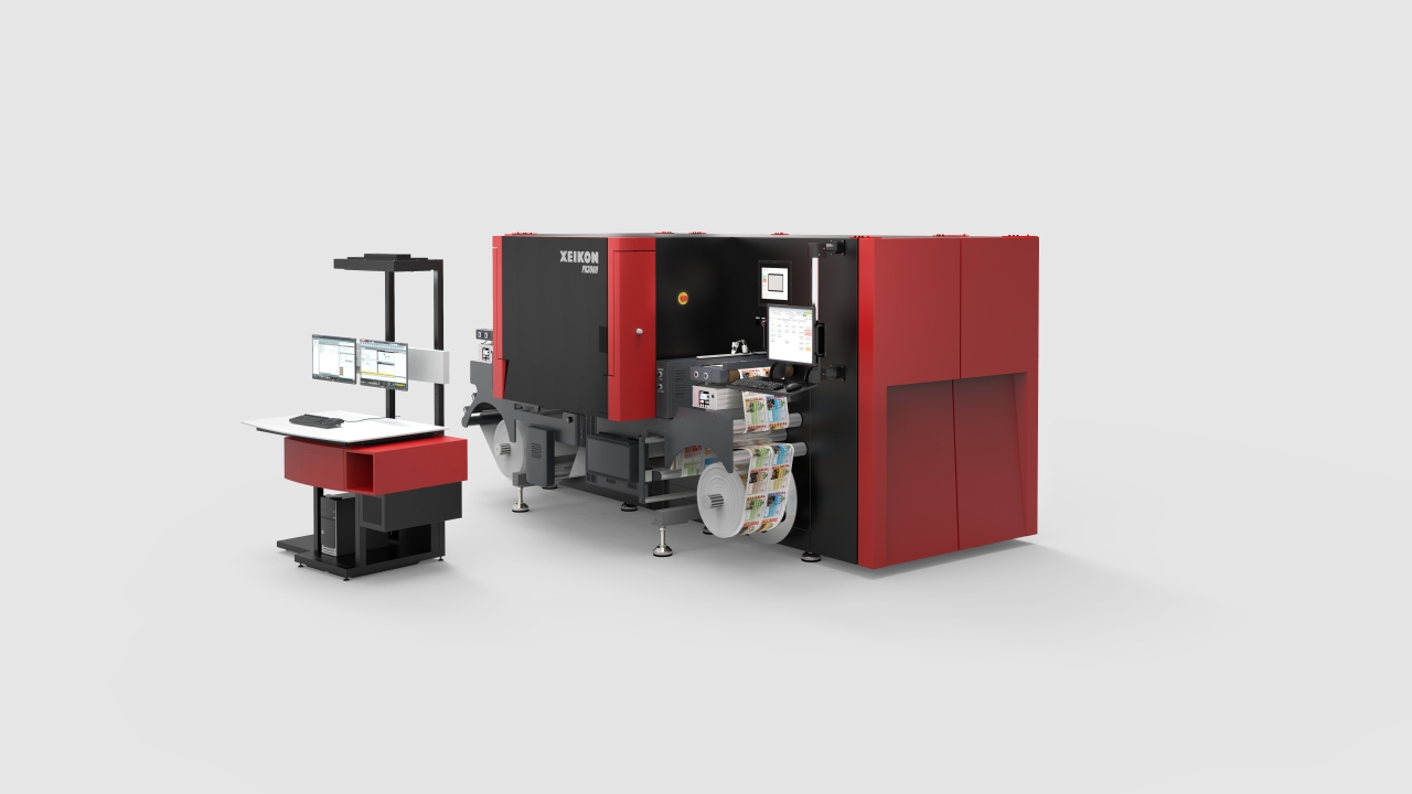 Xeikon unveils ‘Panther’ its first UV inkjet digital press