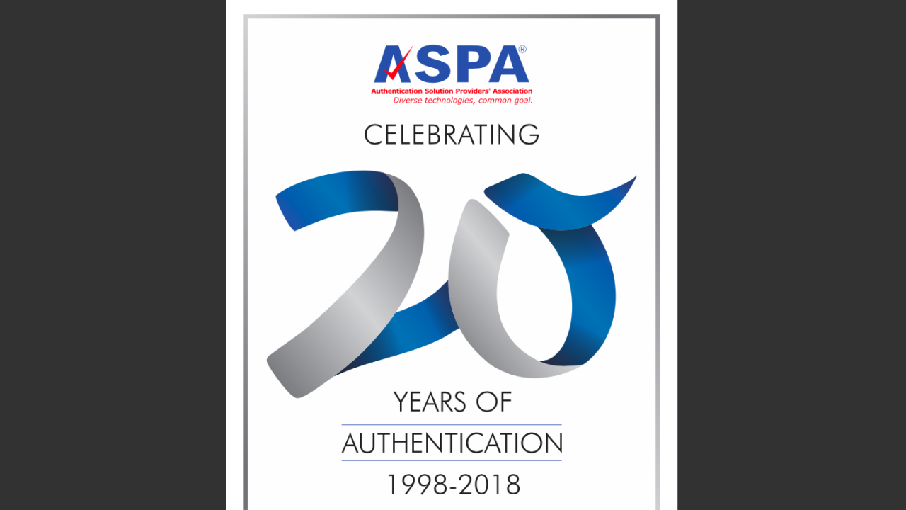 ASPA announces The Authentication Forum 2018
