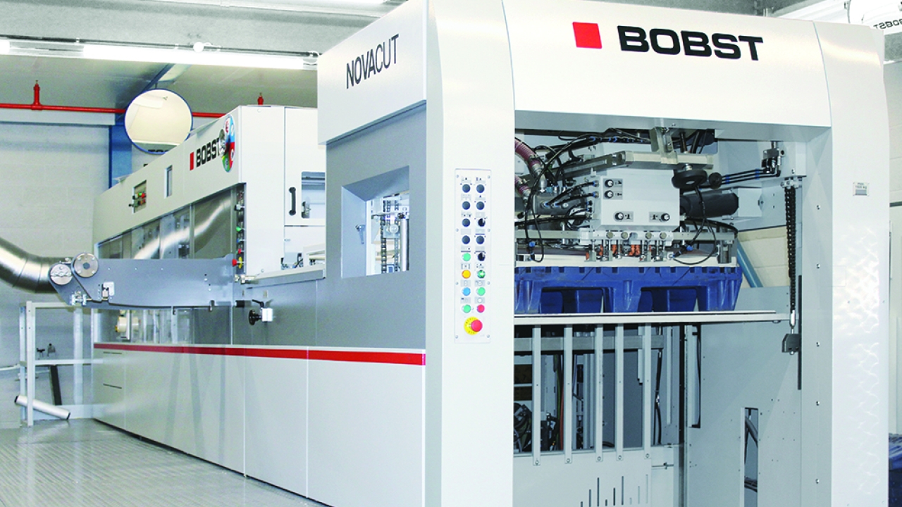 MPS Leicesterhas installed a Bobst Novacut 106 ER Autoplaten die-cutter as part of a print de-risking strategy