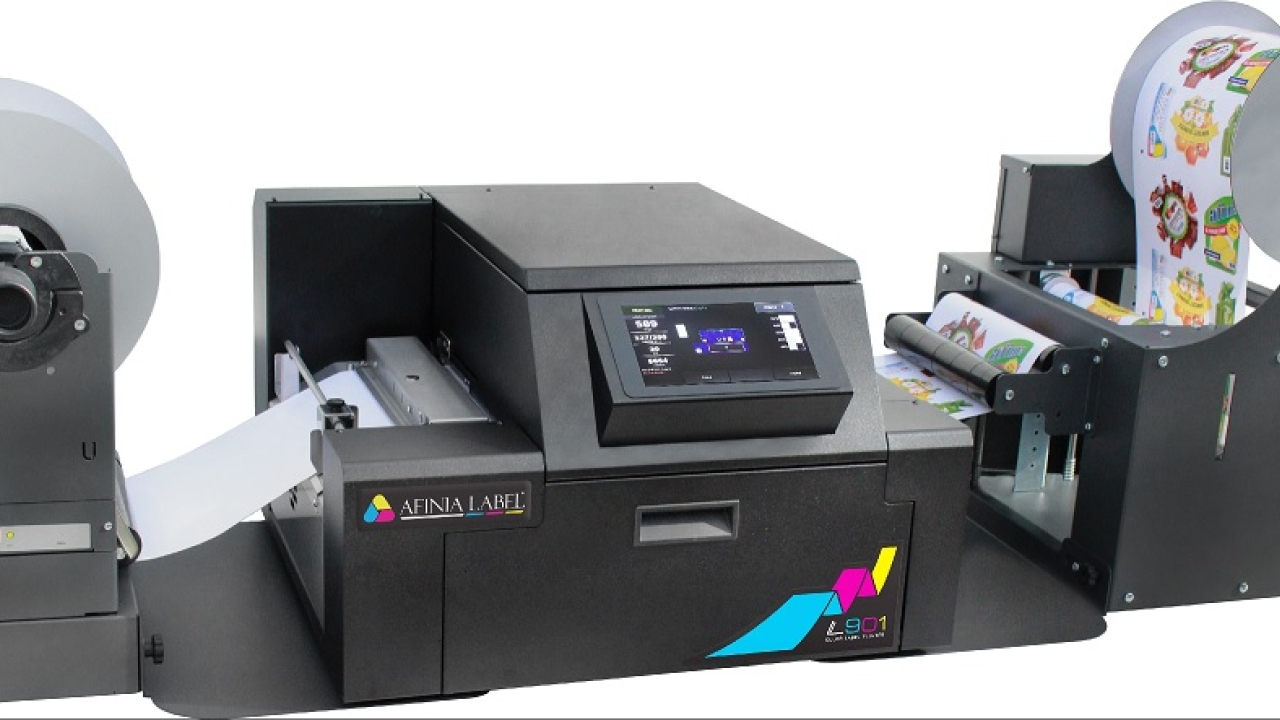 Afinia Label Launches Industrial digital color label printer built for inline operation 