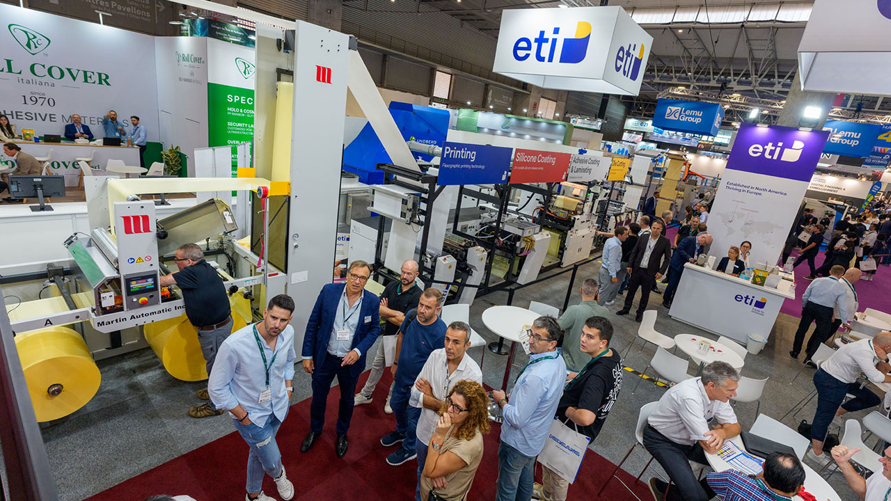 Martin Automatic booth at Labelexpo Europe 2025