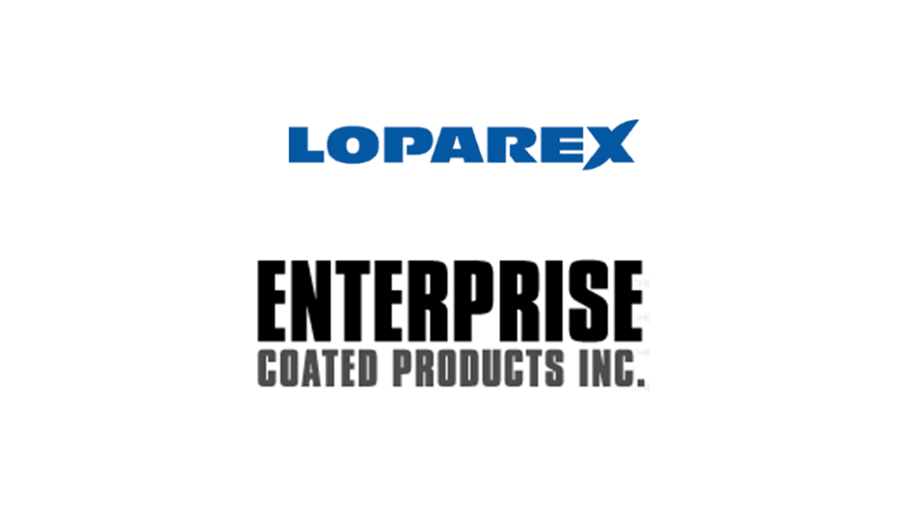 Loparex and Enterprise Coated Products logos
