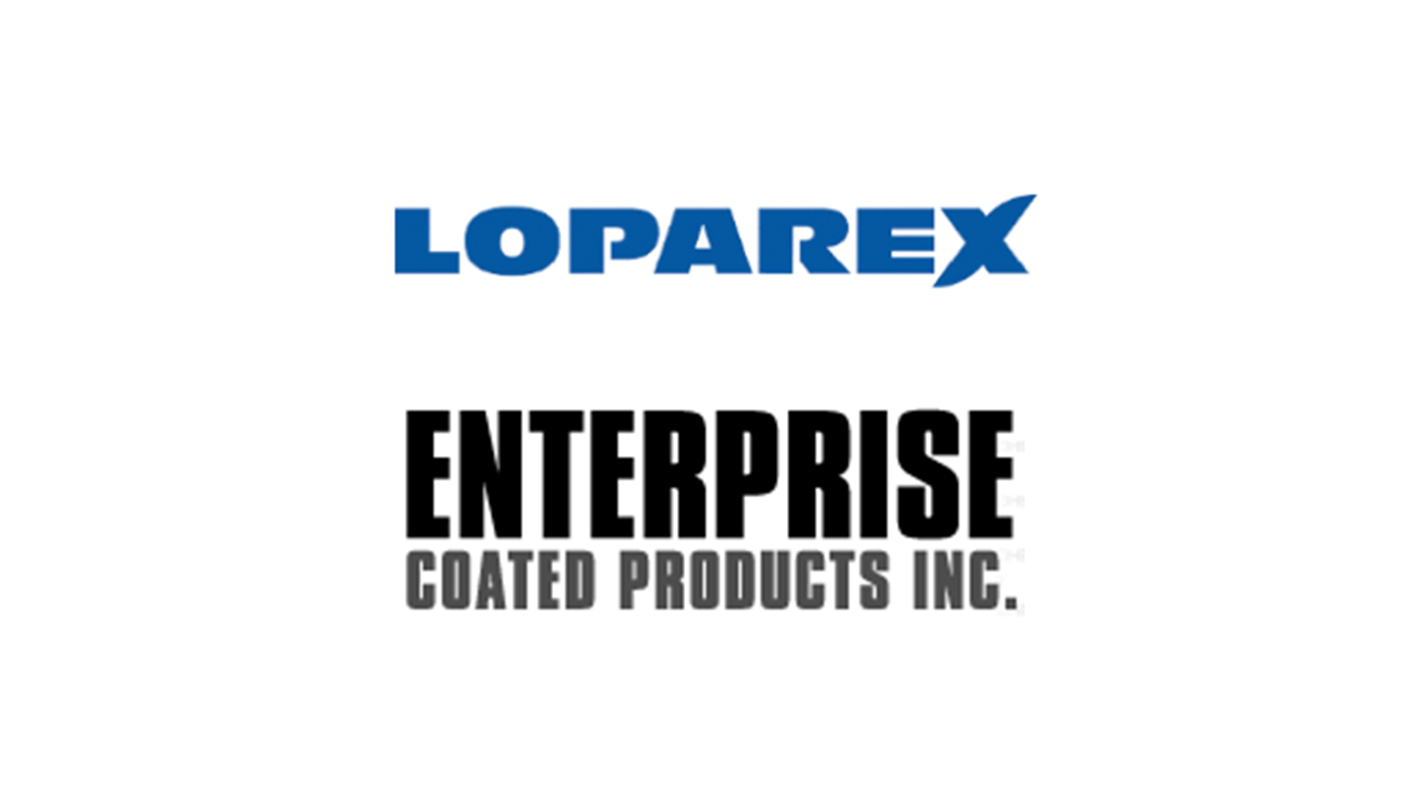 Loparex and Enterprise Coated Products logos