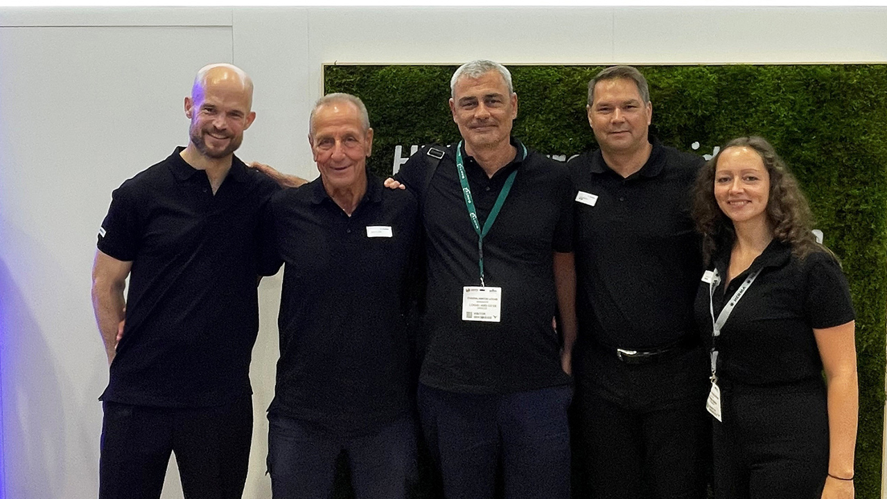 Dr Guido Spachtholz, Joannis Loxas, Haris Loxas, Harald Wallner and Melissa Vogelmann