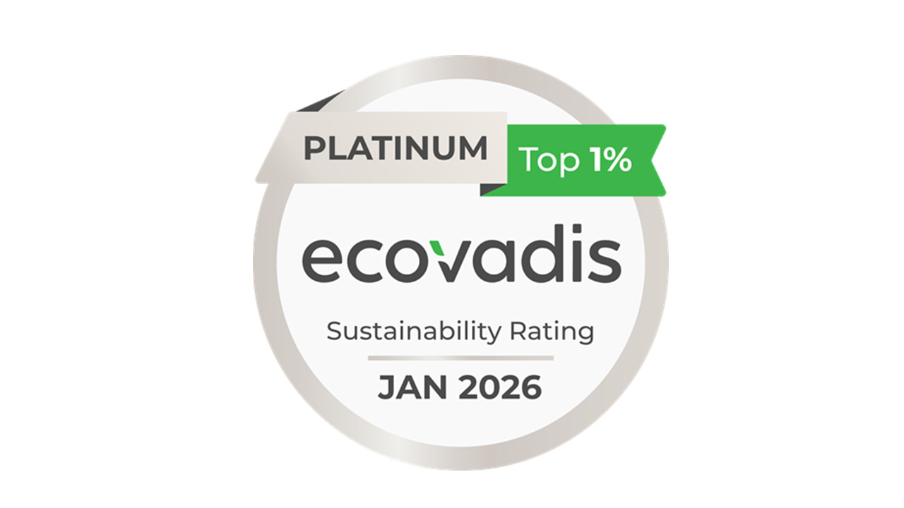EcoVadis Platinum logo