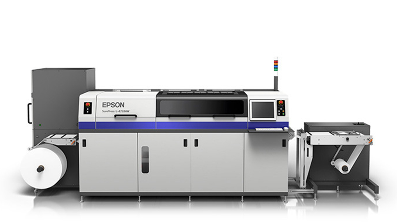 Epson digital label press