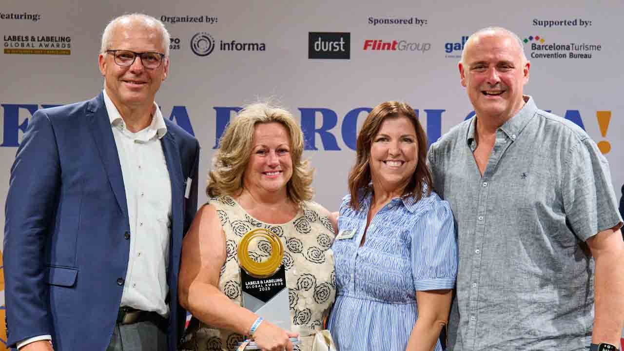 OPM Group is recognized for label leadership and packaging innovation at the Global Label Awards.