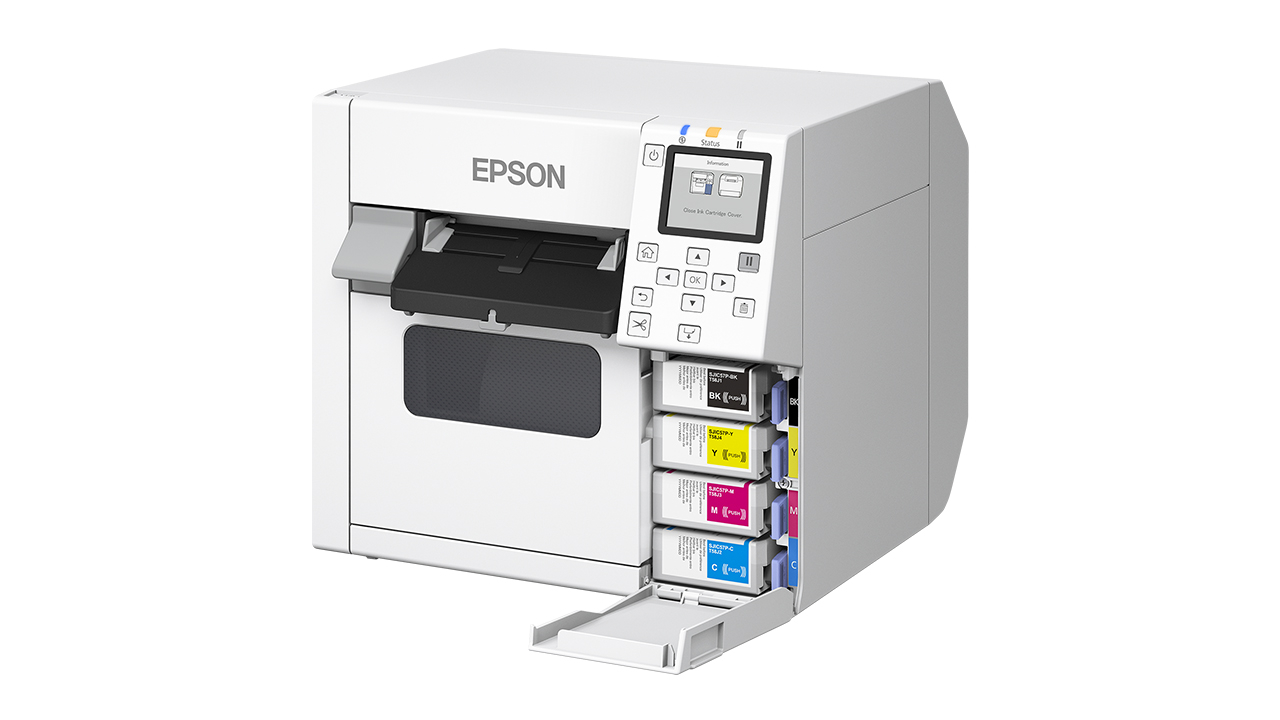 CW-D3800e desktop color label printer