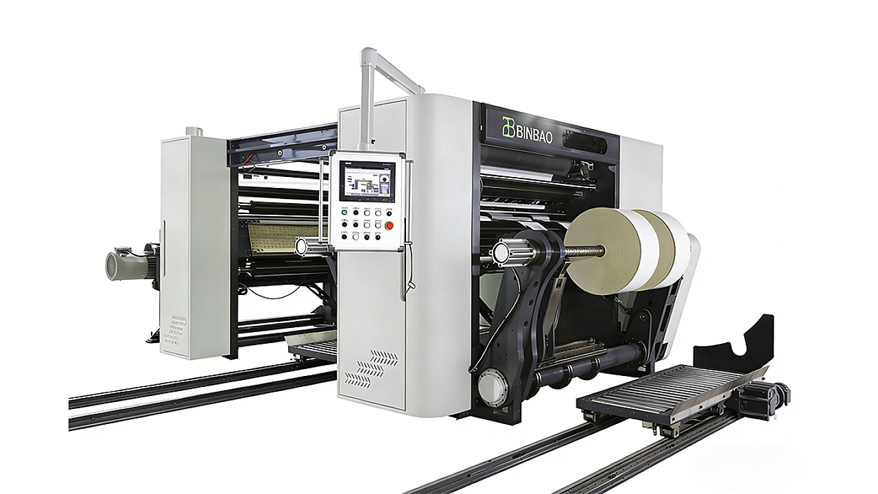 The new Binbao SLD slitter rewinder