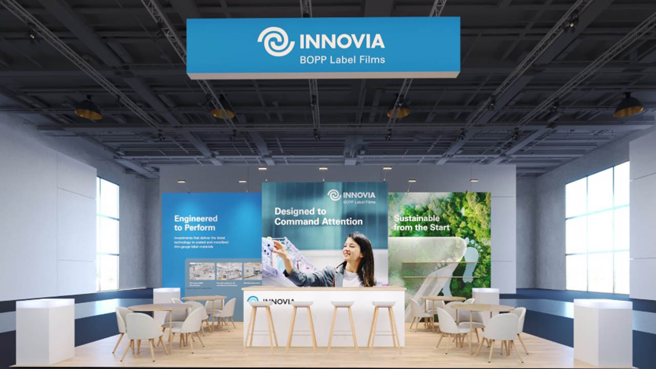Innovia Films booth