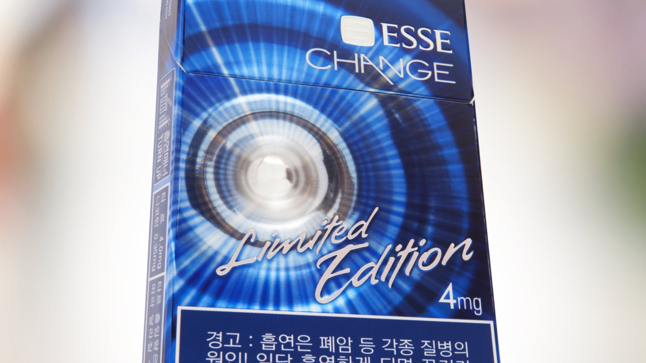 Esse Change is KT&G's flagship tobacco product