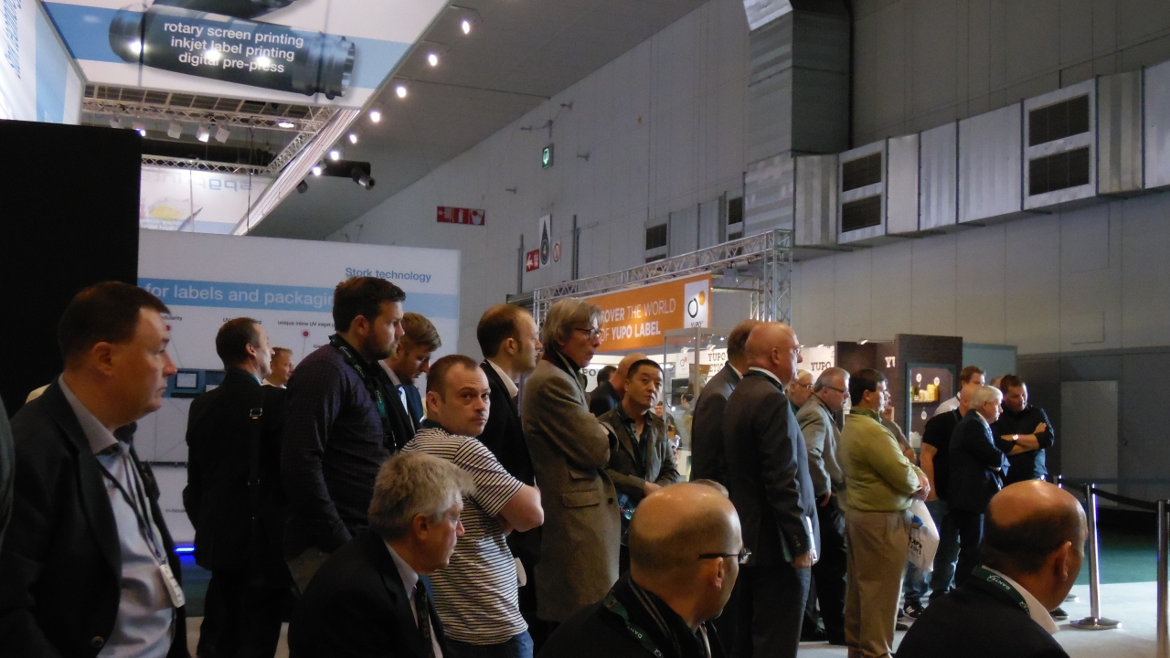 The audience in the Packprint Workshop at Labelexpo Europe 2015