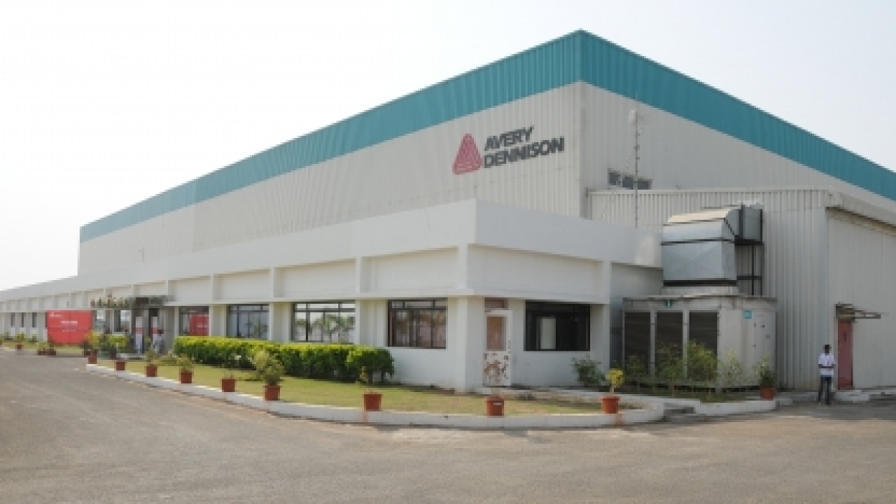 Avery Dennison's plant in Pune where the new emulsion coater has been installed. Avery Dennison's plant in Pune where the new emulsion coater has been installed.