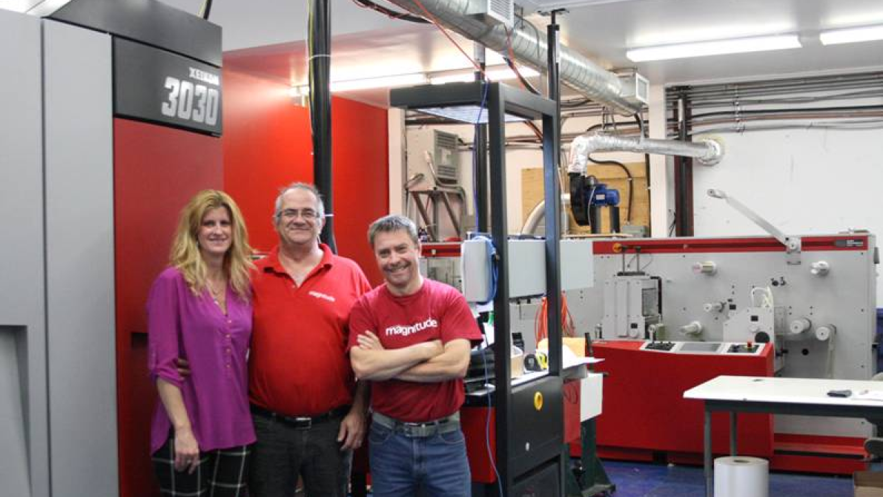 Berco Labels installed its Xeikon 3030 in 2012
