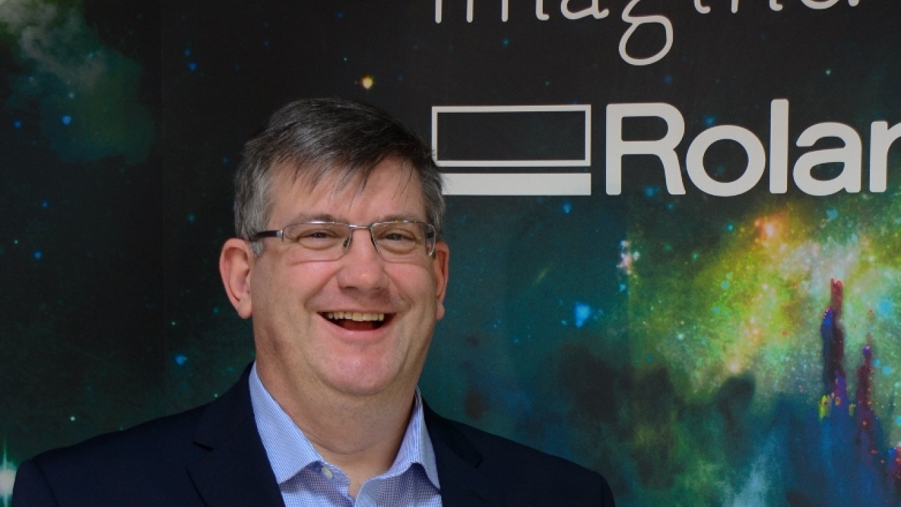 Sales director Brett Newman promoted to position of UK and Ireland managing director at Roland DG Sales director Brett Newman promoted to position of UK and Ireland managing director at Roland DG