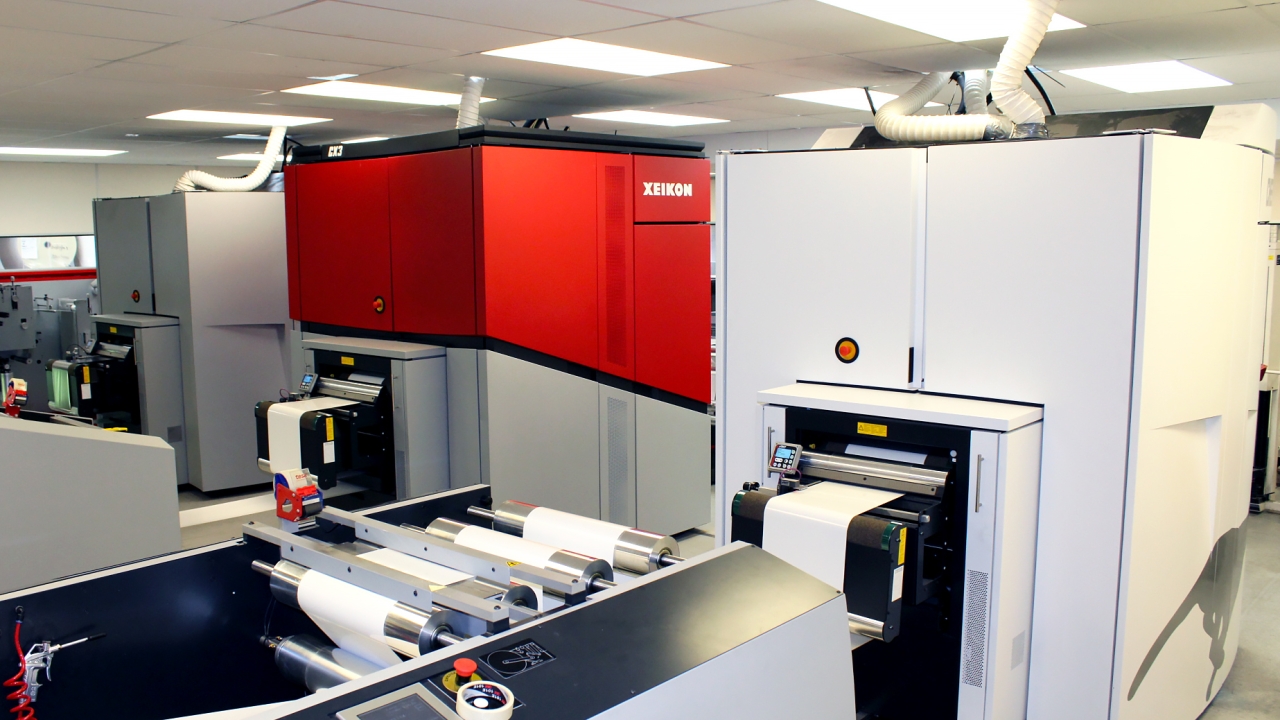 CS Labels now has two CX3 models within its Xeikon press portfolio CS Labels now has two CX3 models within its Xeikon press portfolio