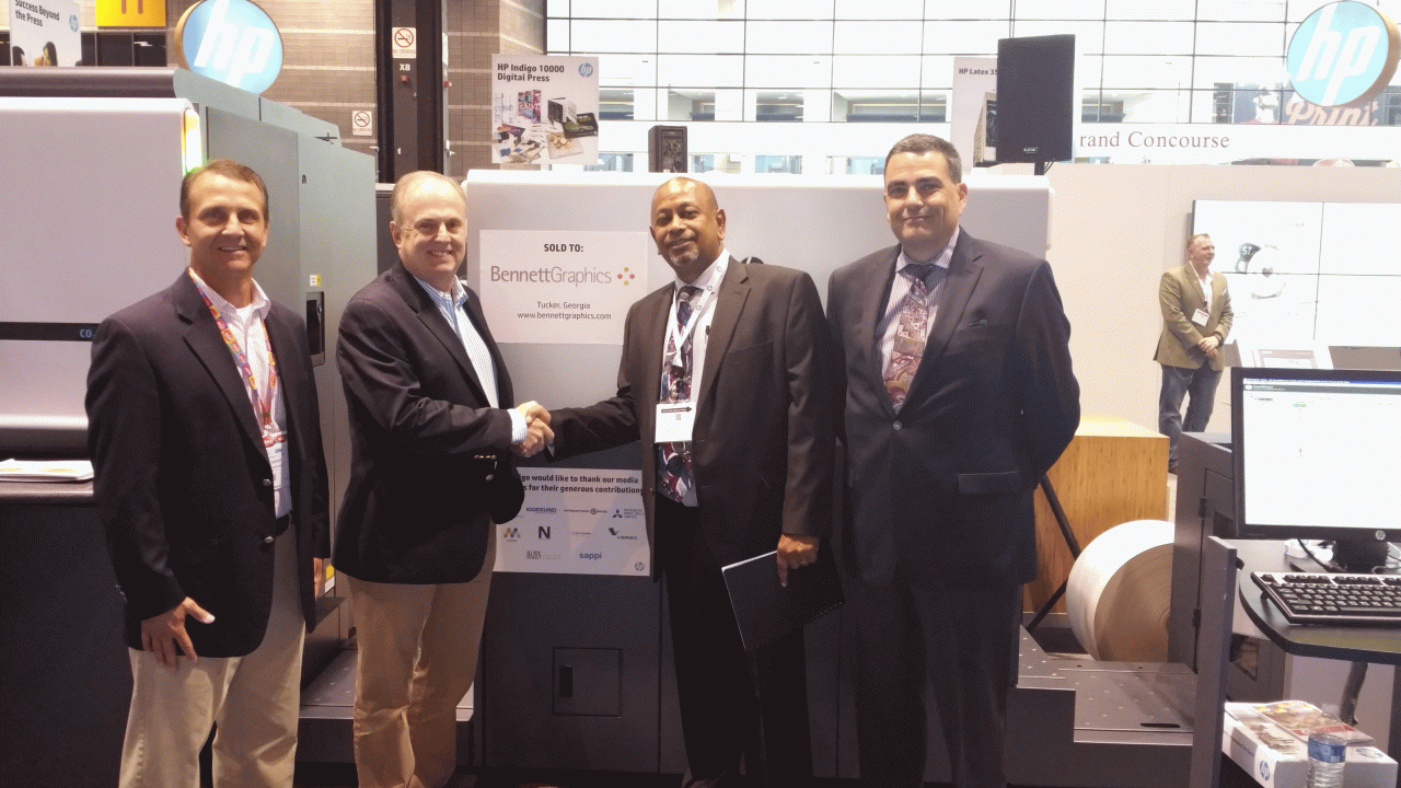 Commercial printer Bennett Graphics invests in HP Indigo WS6800 labels press