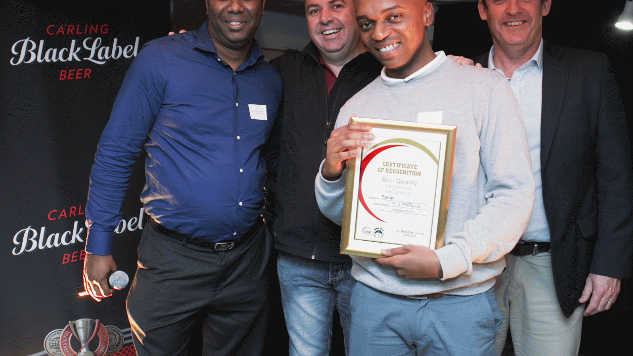 Constantia wins SAB Miller Best Quality award in packaging category in South Africa