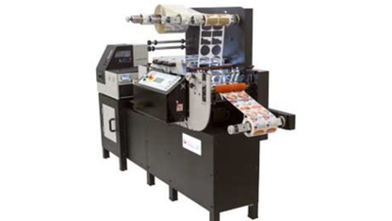 In rotary mode, the DLP-2000 can convert continuous label stock at up to 140ft/min