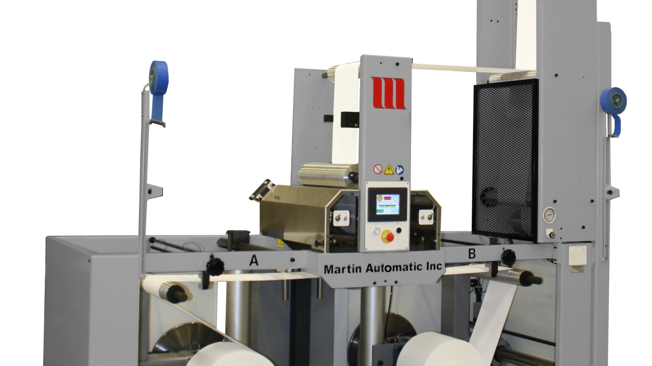 The two MBSF unwind/splicers installed at Desmedt Labels in Belgium have been tailored to fit the confined space on the production floor