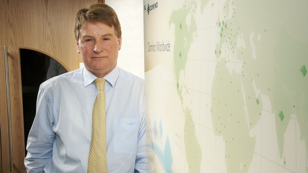Domino CEO Nigel Bond: 'This is a very exciting time for Domino and the acquisition gives the business a solid foundation for the future.' Domino CEO Nigel Bond: 'This is a very exciting time for Domino and the acquisition gives the business a solid foundation for the future.'