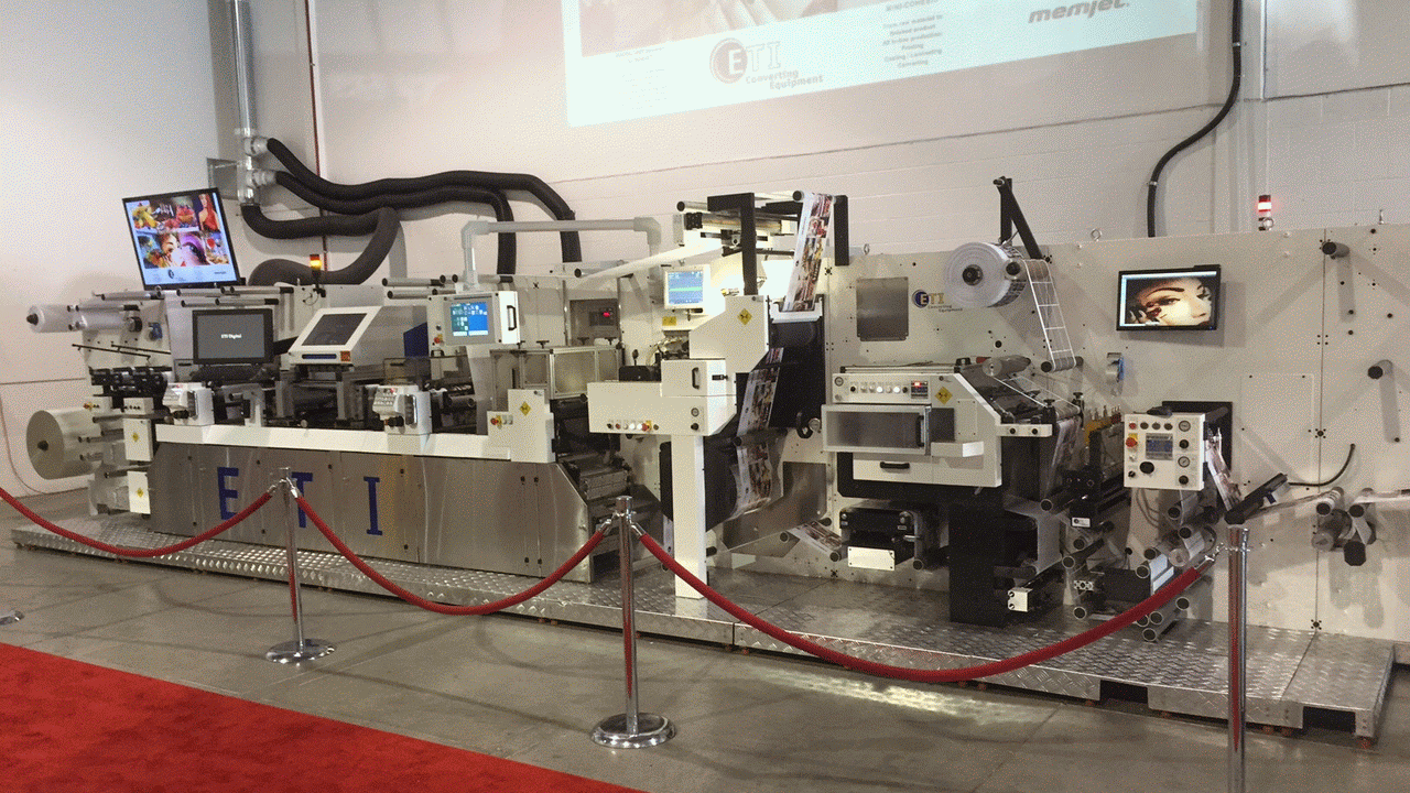 ETI Converting JFlex Digital printing system ETI Converting JFlex Digital printing system