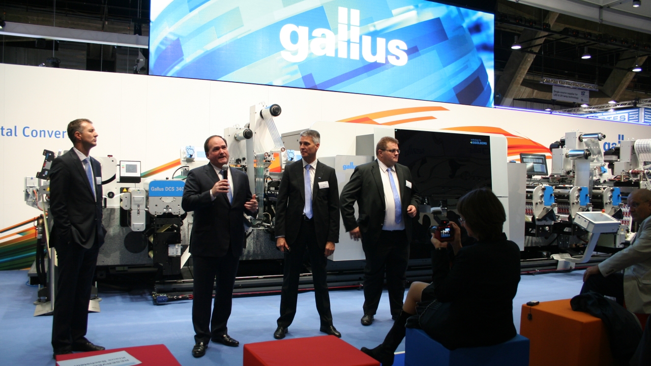 Gallus launches DCS 340 press