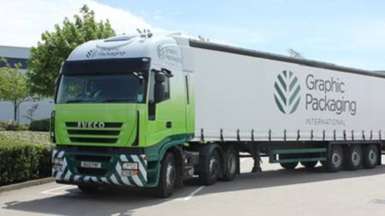 Over the years Graphic Packaging has expanded from using 7.5 tonne trucks to new 18 tonne trucks