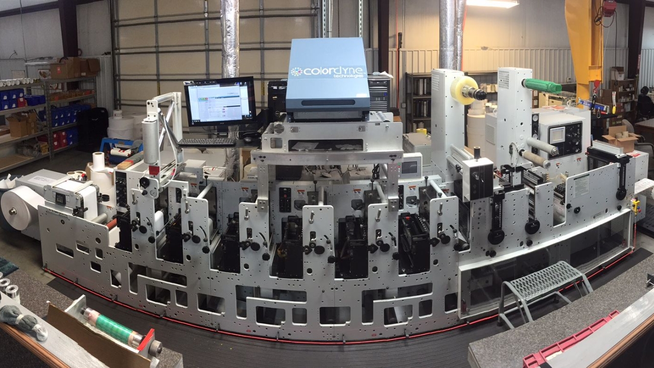 Gulf States Label has installed a CDT 3600 Series Retrofit platform on a 10in, 6-color Mark Andy 2200 flexo press
