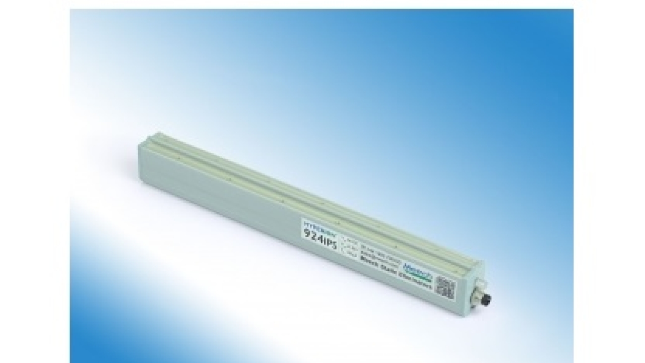 924IPS is the most compact pulsed DC bar available on the market, according to Meech, and is suitable for installation in challenging positions that would normally require an AC bar