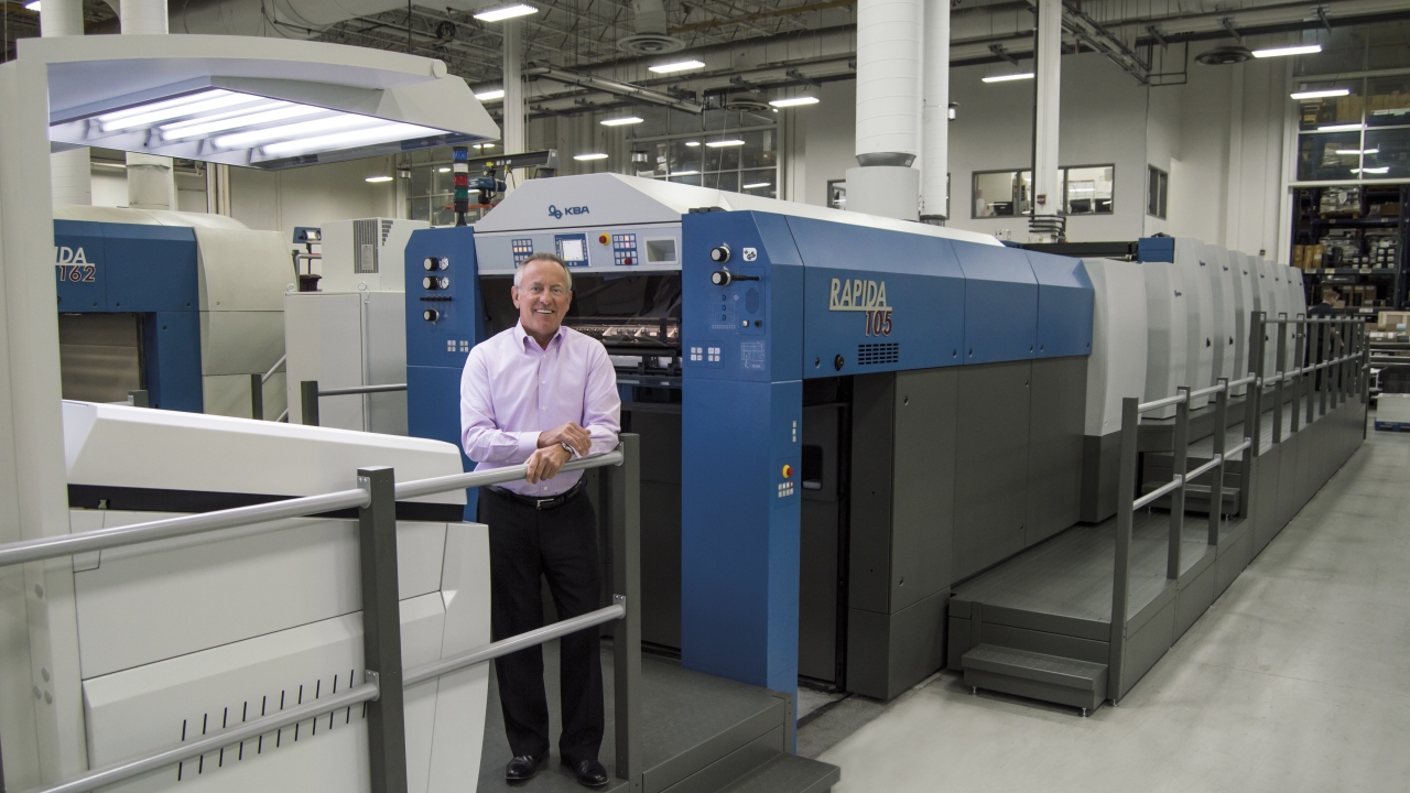 Imagine! Print Solutions has installed a 7-color, 41in KBA Rapida 105 at its Shakopee, Minneapolis facility
