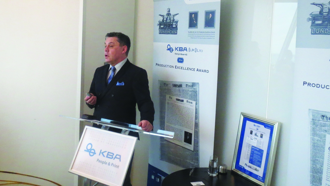 KBA (UK) has appointed Richard Warnick as sales manager for its KBA-Flexotecnica flexographic printing systems division