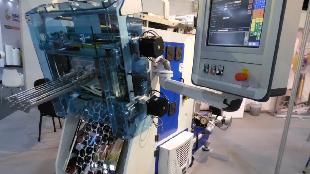 Mendel is showing a four-cavity Medesa Webmaster 320 RG S on its stand at Gulf Print & Pack 2015