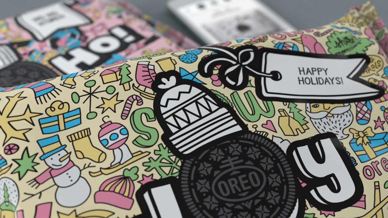 Oreo customized packaging uses HP Indigo technology Oreo customized packaging uses HP Indigo technology