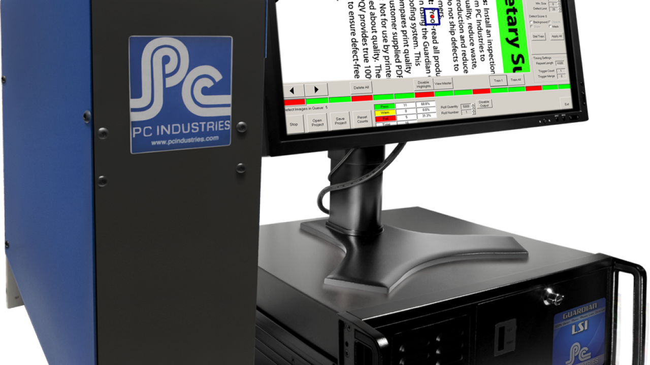 PC Industries, a manufacturer of print quality verification systems, has been in business since 1975
