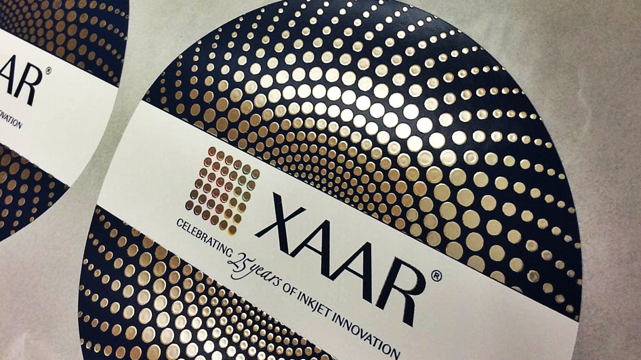 Printed on an Edale press, converted using the Xaar Print Bar System and cold foil from API added, labels and packaging can now have greater impact Printed on an Edale press, converted using the Xaar Print Bar System and cold foil from API added, labels and packaging can now have greater impact