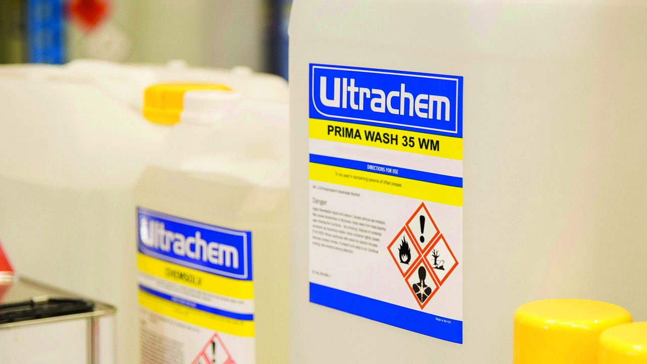 Ultrachem has reviewed and extended its entire blanket and roller wash ranges for the flexo, offset, heatset and coldset print markets