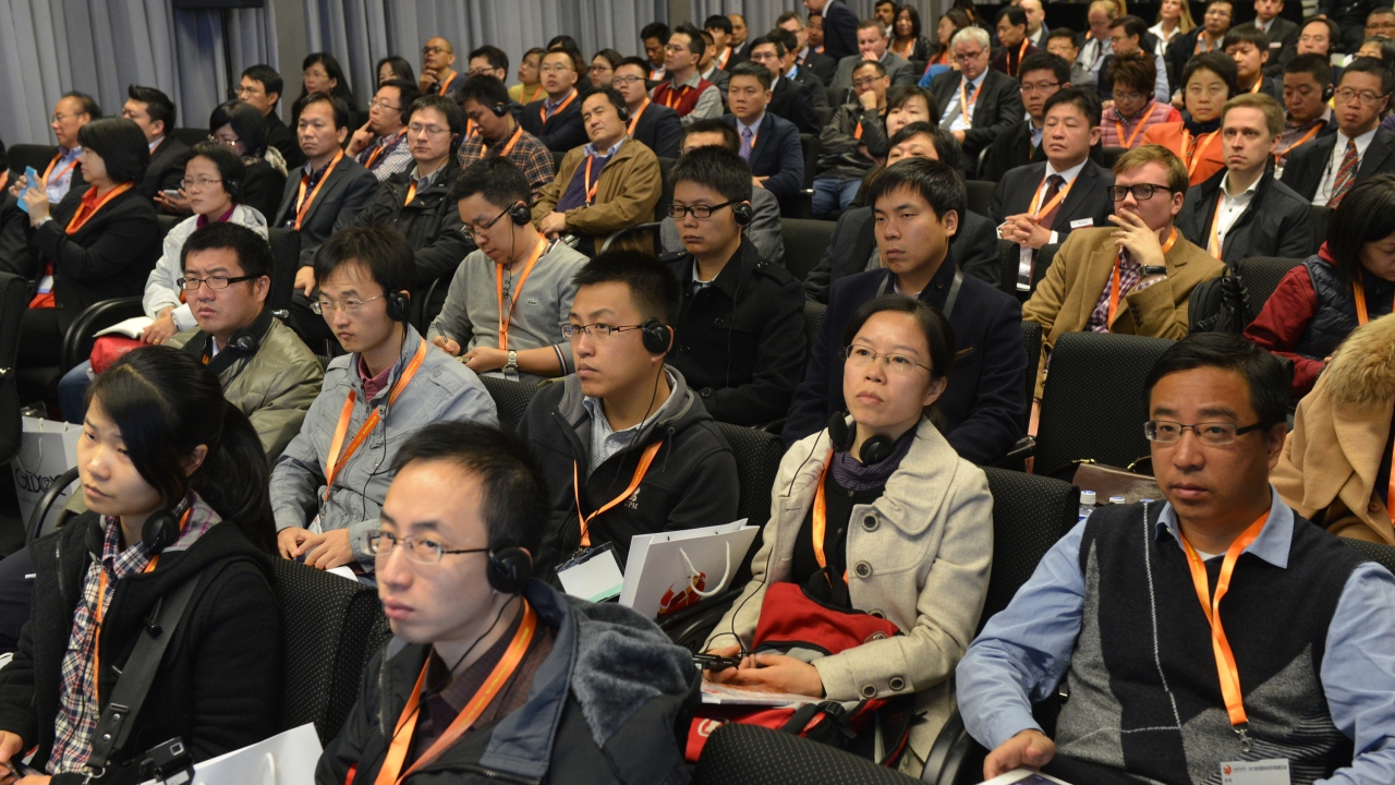 Conference attendees at Labelexpo Asia 2013