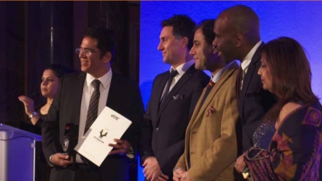 Ajay Mehta, managing director at SMI Coated Products received the award in London on November 22 Ajay Mehta, managing director at SMI Coated Products received the award in London on November 22