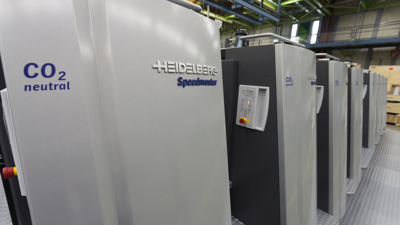Heidelberg has upgraded its Speedmaster XL 75 Anicolor press platform with the addition of a perfecting model and UV technology