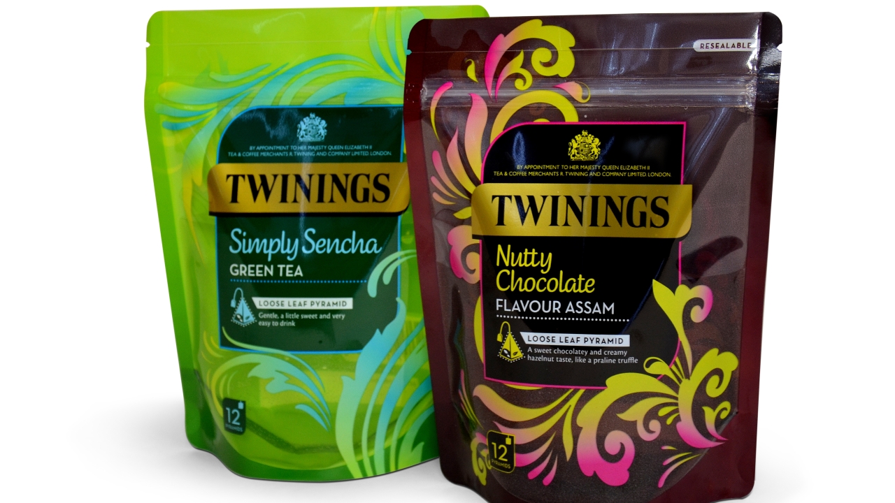 The pouches are used for tea bags in pyramid form as well as for loose leaf tea, and can be opened and reclosed using an integrated zipper The pouches are used for tea bags in pyramid form as well as for loose leaf tea, and can be opened and reclosed using an integrated zipper