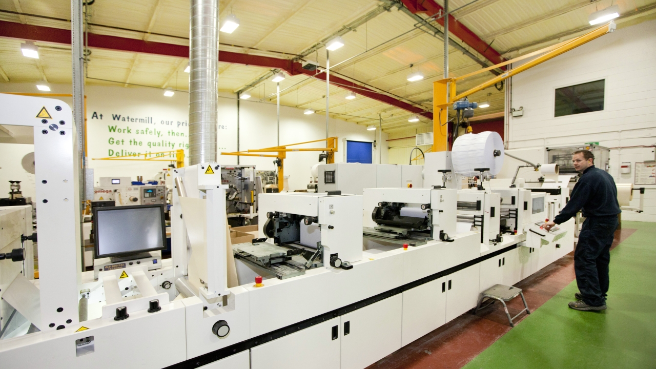 Watermill Press’ new Vectra turret rewinder in action