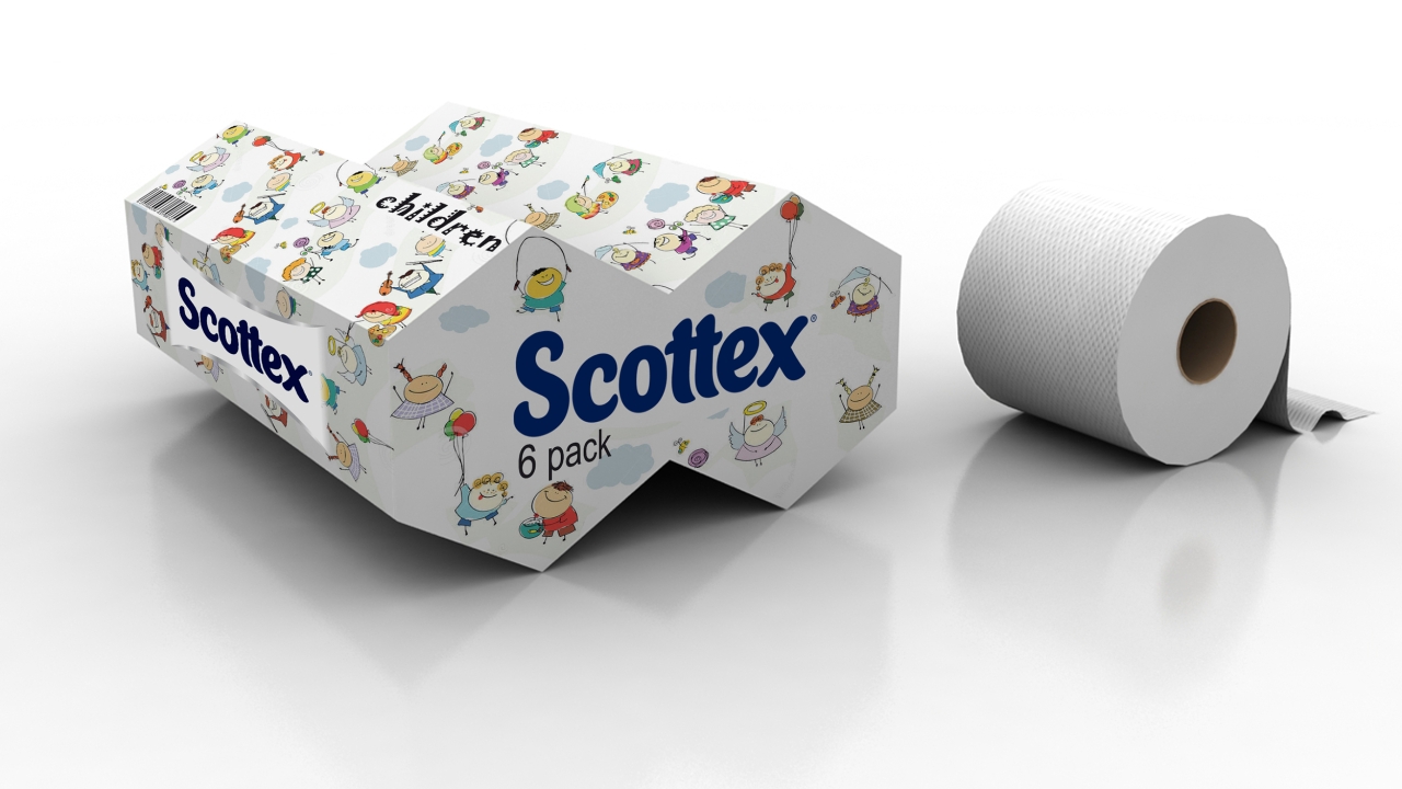 One of the winning entries is a packaging system for rolls of toilet or kitchen paper, submitted by Maikel Roberts of Barcelona, Spain, which sees an upgrade from plastic packaging to paperboard and allows more products to be loaded on every pallet, and give a better exposure at the point of sale