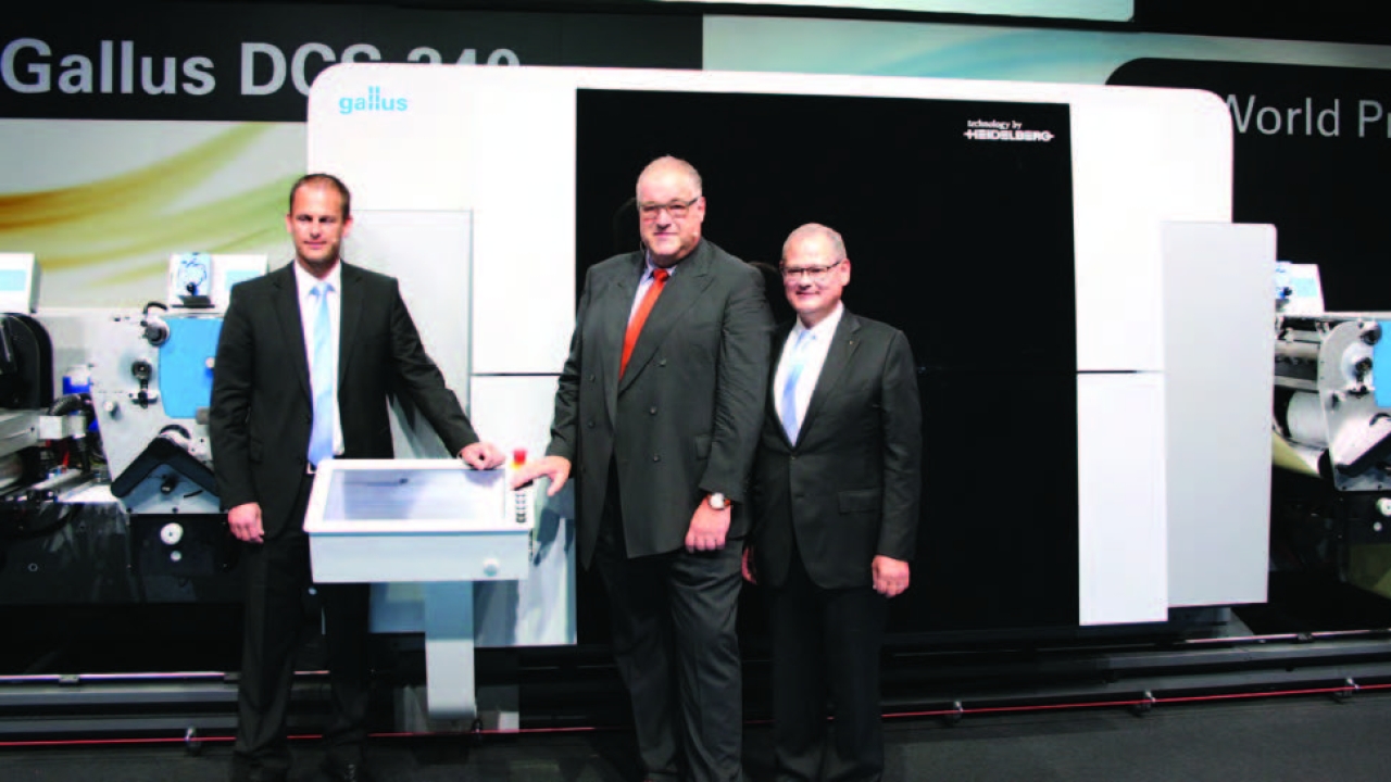 Heidelberg-Gallus launch digital converting system Heidelberg-Gallus launch digital converting system