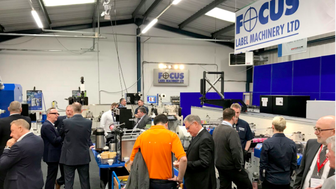 Focus Label Machinery hosted an open house at its facility in Nottingham, UK